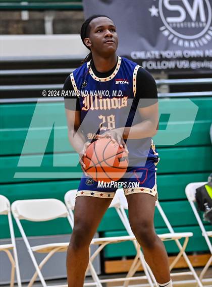 Thumbnail 3 in Indiana vs Illinois (Midwest All-Star Challenge) photogallery.