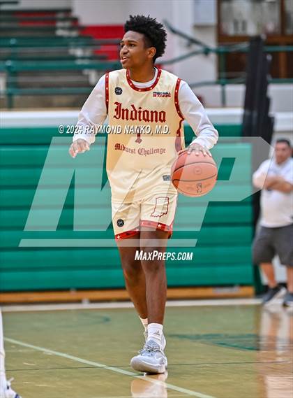 Thumbnail 3 in Indiana vs Illinois (Midwest All-Star Challenge) photogallery.
