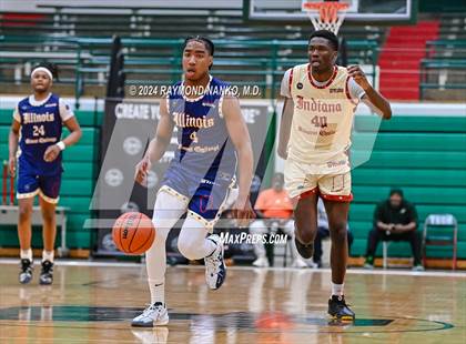 Thumbnail 2 in Indiana vs Illinois (Midwest All-Star Challenge) photogallery.