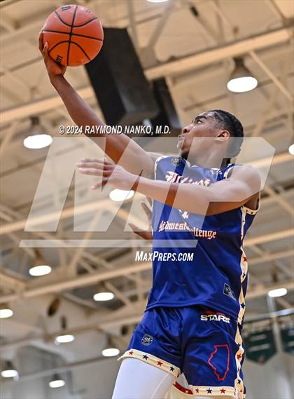 Thumbnail 1 in Indiana vs Illinois (Midwest All-Star Challenge) photogallery.