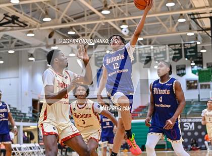 Thumbnail 1 in Indiana vs Illinois (Midwest All-Star Challenge) photogallery.