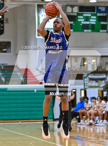 Thumbnail 2 in Indiana vs Illinois (Midwest All-Star Challenge) photogallery.
