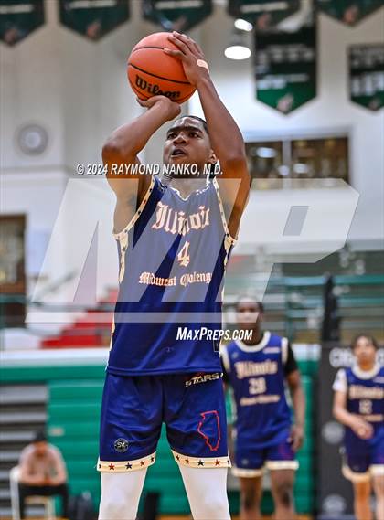 Thumbnail 1 in Indiana vs Illinois (Midwest All-Star Challenge) photogallery.