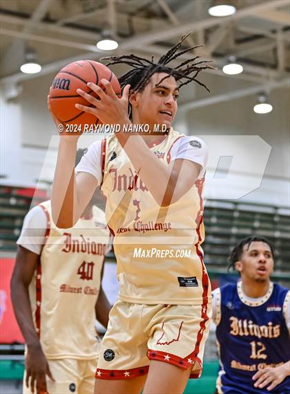 Thumbnail 2 in Indiana vs Illinois (Midwest All-Star Challenge) photogallery.