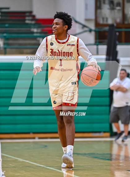 Thumbnail 2 in Indiana vs Illinois (Midwest All-Star Challenge) photogallery.