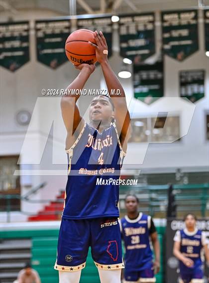 Thumbnail 2 in Indiana vs Illinois (Midwest All-Star Challenge) photogallery.