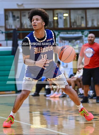 Thumbnail 1 in Indiana vs Illinois (Midwest All-Star Challenge) photogallery.