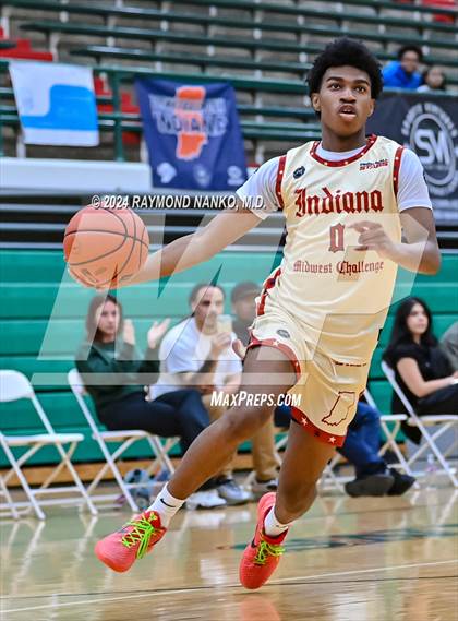 Thumbnail 1 in Indiana vs Illinois (Midwest All-Star Challenge) photogallery.