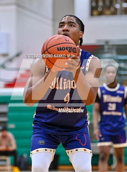 Thumbnail 3 in Indiana vs Illinois (Midwest All-Star Challenge) photogallery.