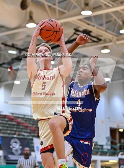 Thumbnail 1 in Indiana vs Illinois (Midwest All-Star Challenge) photogallery.
