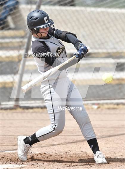 Thumbnail 3 in Cathedral Catholic vs. Canyon (Michelle Carew Classic) photogallery.