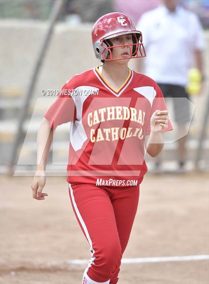 Thumbnail 3 in Cathedral Catholic vs. Canyon (Michelle Carew Classic) photogallery.