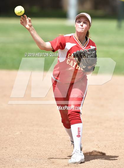 Thumbnail 1 in Cathedral Catholic vs. Canyon (Michelle Carew Classic) photogallery.
