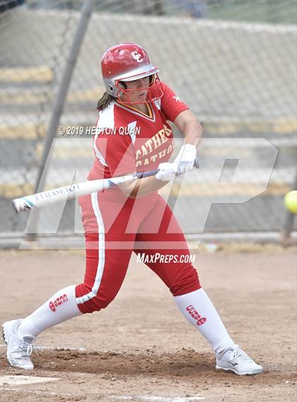 Thumbnail 3 in Cathedral Catholic vs. Canyon (Michelle Carew Classic) photogallery.