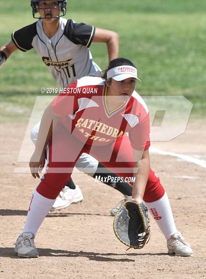 Thumbnail 1 in Cathedral Catholic vs. Canyon (Michelle Carew Classic) photogallery.