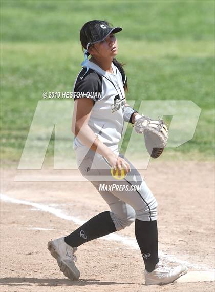 Thumbnail 3 in Cathedral Catholic vs. Canyon (Michelle Carew Classic) photogallery.