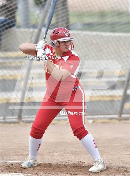 Thumbnail 3 in Cathedral Catholic vs. Canyon (Michelle Carew Classic) photogallery.