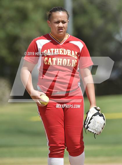 Thumbnail 2 in Cathedral Catholic vs. Canyon (Michelle Carew Classic) photogallery.