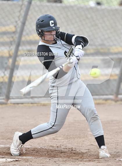 Thumbnail 2 in Cathedral Catholic vs. Canyon (Michelle Carew Classic) photogallery.