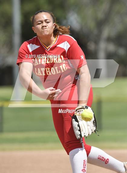 Thumbnail 1 in Cathedral Catholic vs. Canyon (Michelle Carew Classic) photogallery.