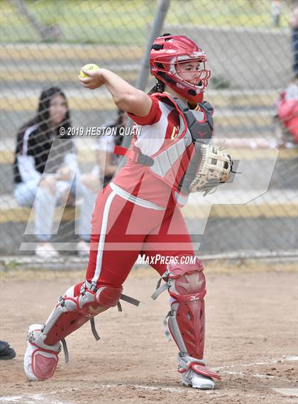 Thumbnail 2 in Cathedral Catholic vs. Canyon (Michelle Carew Classic) photogallery.