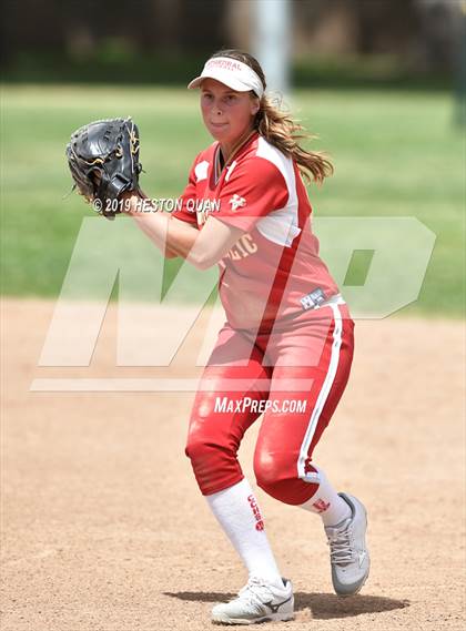 Thumbnail 1 in Cathedral Catholic vs. Canyon (Michelle Carew Classic) photogallery.