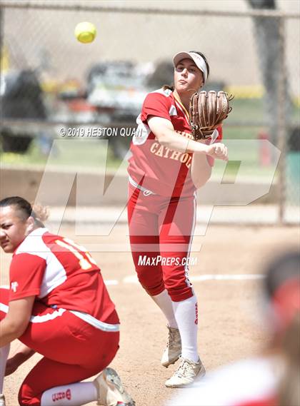 Thumbnail 2 in Cathedral Catholic vs. Canyon (Michelle Carew Classic) photogallery.