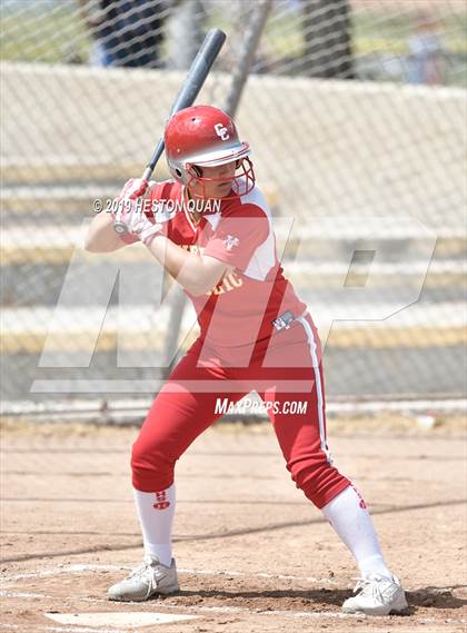 Thumbnail 3 in Cathedral Catholic vs. Canyon (Michelle Carew Classic) photogallery.