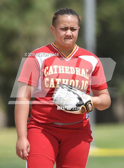 Thumbnail 2 in Cathedral Catholic vs. Canyon (Michelle Carew Classic) photogallery.
