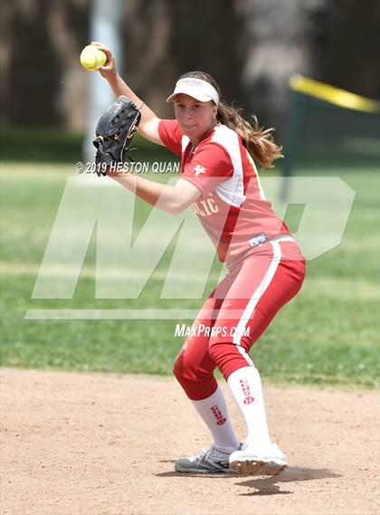 Thumbnail 1 in Cathedral Catholic vs. Canyon (Michelle Carew Classic) photogallery.