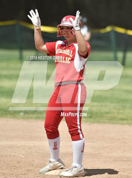 Thumbnail 2 in Cathedral Catholic vs. Canyon (Michelle Carew Classic) photogallery.