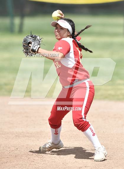 Thumbnail 2 in Cathedral Catholic vs. Canyon (Michelle Carew Classic) photogallery.
