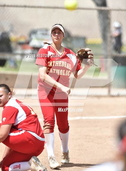 Thumbnail 1 in Cathedral Catholic vs. Canyon (Michelle Carew Classic) photogallery.
