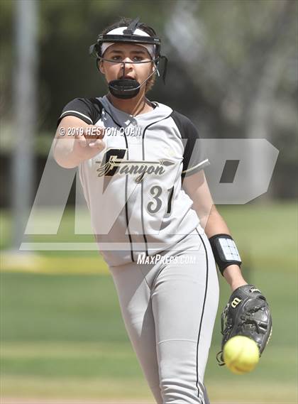 Thumbnail 2 in Cathedral Catholic vs. Canyon (Michelle Carew Classic) photogallery.