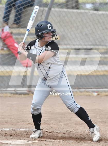 Thumbnail 3 in Cathedral Catholic vs. Canyon (Michelle Carew Classic) photogallery.