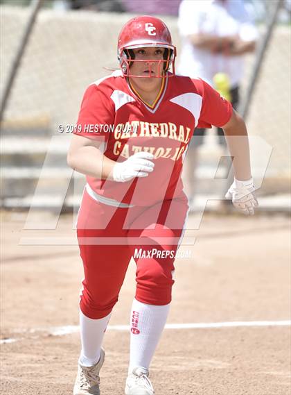 Thumbnail 2 in Cathedral Catholic vs. Canyon (Michelle Carew Classic) photogallery.