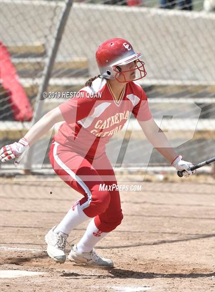 Thumbnail 3 in Cathedral Catholic vs. Canyon (Michelle Carew Classic) photogallery.