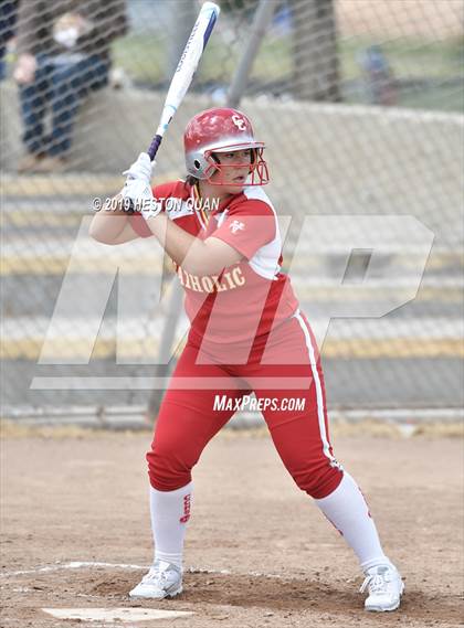 Thumbnail 1 in Cathedral Catholic vs. Canyon (Michelle Carew Classic) photogallery.