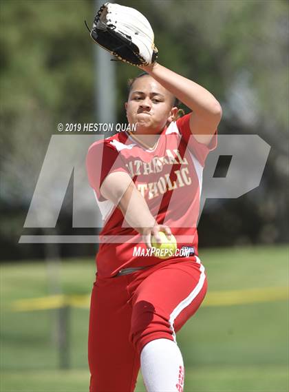 Thumbnail 1 in Cathedral Catholic vs. Canyon (Michelle Carew Classic) photogallery.