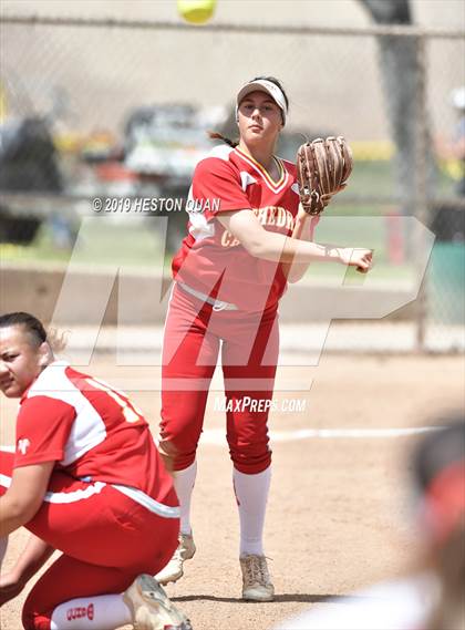 Thumbnail 3 in Cathedral Catholic vs. Canyon (Michelle Carew Classic) photogallery.