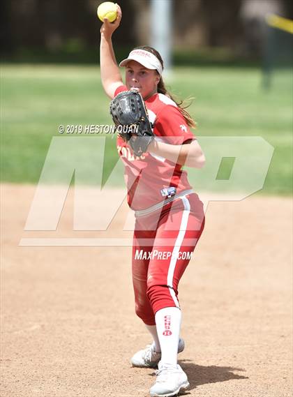 Thumbnail 3 in Cathedral Catholic vs. Canyon (Michelle Carew Classic) photogallery.