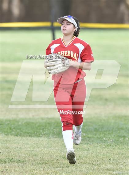 Thumbnail 2 in Cathedral Catholic vs. Canyon (Michelle Carew Classic) photogallery.