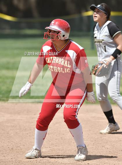 Thumbnail 3 in Cathedral Catholic vs. Canyon (Michelle Carew Classic) photogallery.