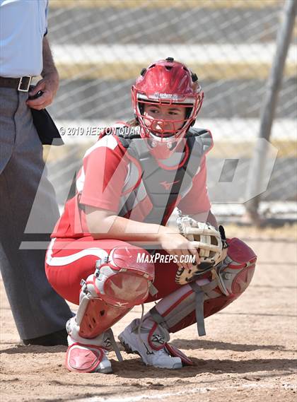 Thumbnail 2 in Cathedral Catholic vs. Canyon (Michelle Carew Classic) photogallery.