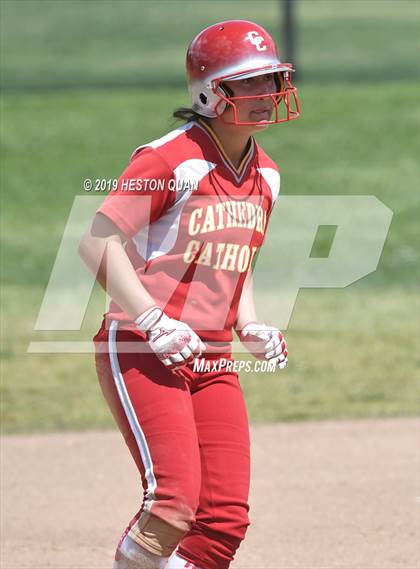 Thumbnail 3 in Cathedral Catholic vs. Canyon (Michelle Carew Classic) photogallery.