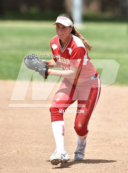 Thumbnail 3 in Cathedral Catholic vs. Canyon (Michelle Carew Classic) photogallery.