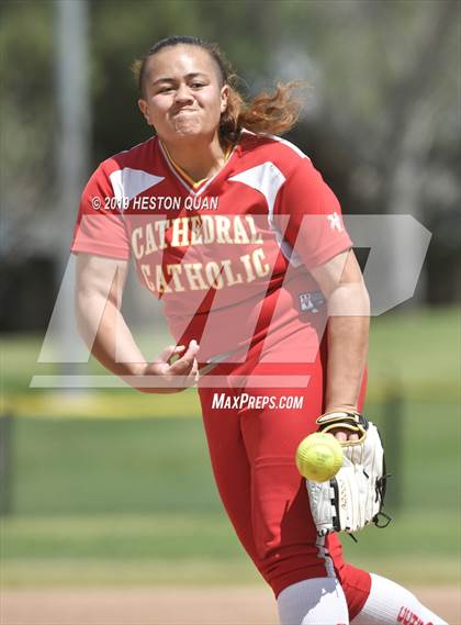 Thumbnail 1 in Cathedral Catholic vs. Canyon (Michelle Carew Classic) photogallery.