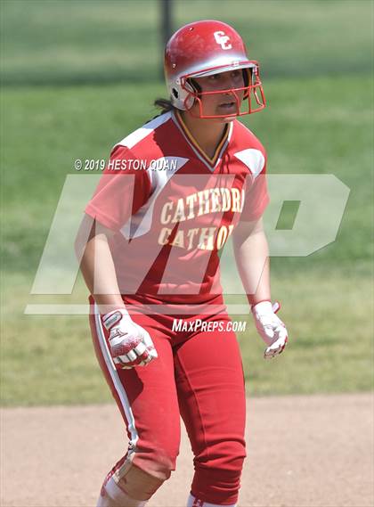 Thumbnail 2 in Cathedral Catholic vs. Canyon (Michelle Carew Classic) photogallery.