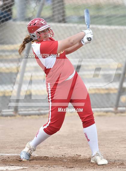 Thumbnail 2 in Cathedral Catholic vs. Canyon (Michelle Carew Classic) photogallery.