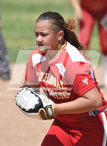 Thumbnail 1 in Cathedral Catholic vs. Canyon (Michelle Carew Classic) photogallery.